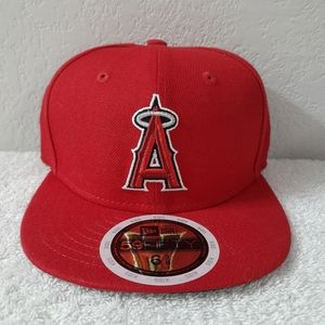 New Era Kids Red Los Angeles Angels 59FIFTY Fitted Hat